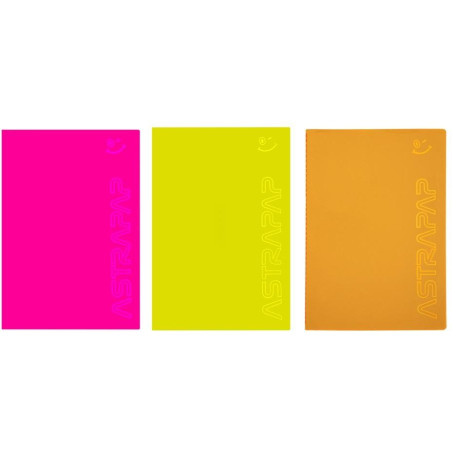 Zeszyt szkolny A4 60 kartek w kratkę FLOU mix okładek 102022014 ASTRA