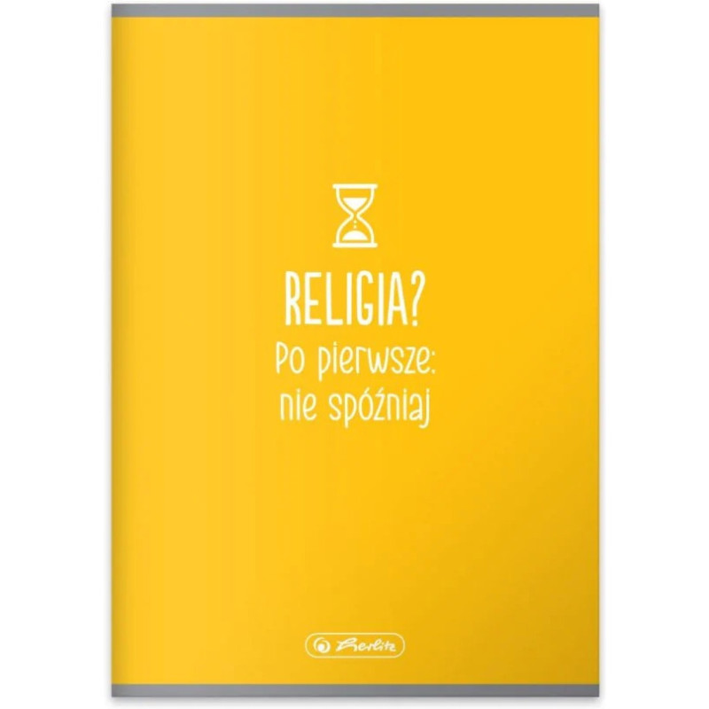 Zeszyt szkolny przedmiotowy A5 60 kartek w kratkę 70g RELIGIA 9577446 HERLITZ