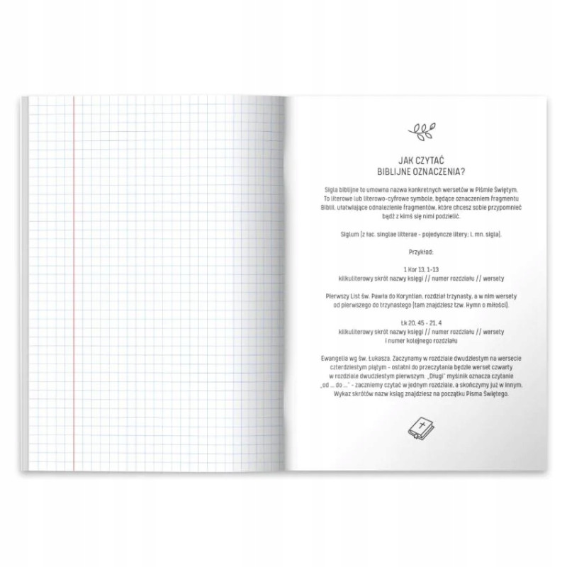 Zeszyt szkolny przedmiotowy A5 60 kartek w kratkę 70g RELIGIA 9577446 HERLITZ