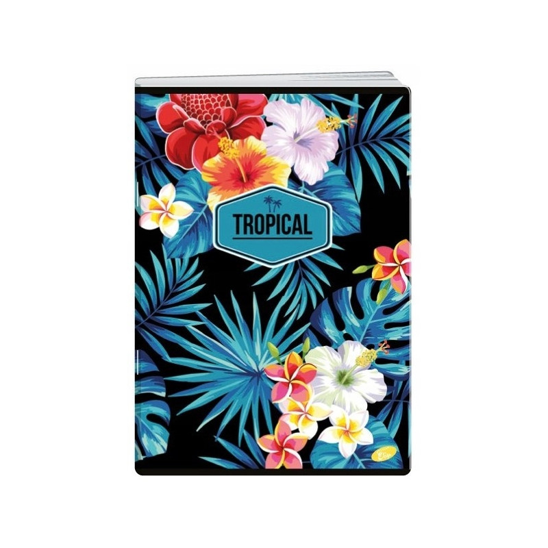 Zeszyt A5 60k linia okładka miękka TROPICAL EL-M10-060-LA5 ELISA