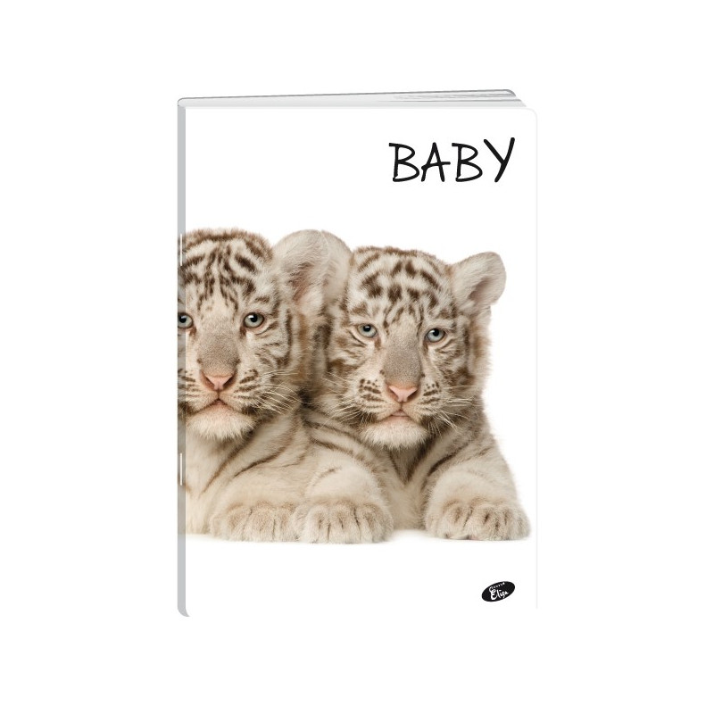 Zeszyt A5 32k kratka okładka miękka BABY EL-M5-032-KA5 ELISA