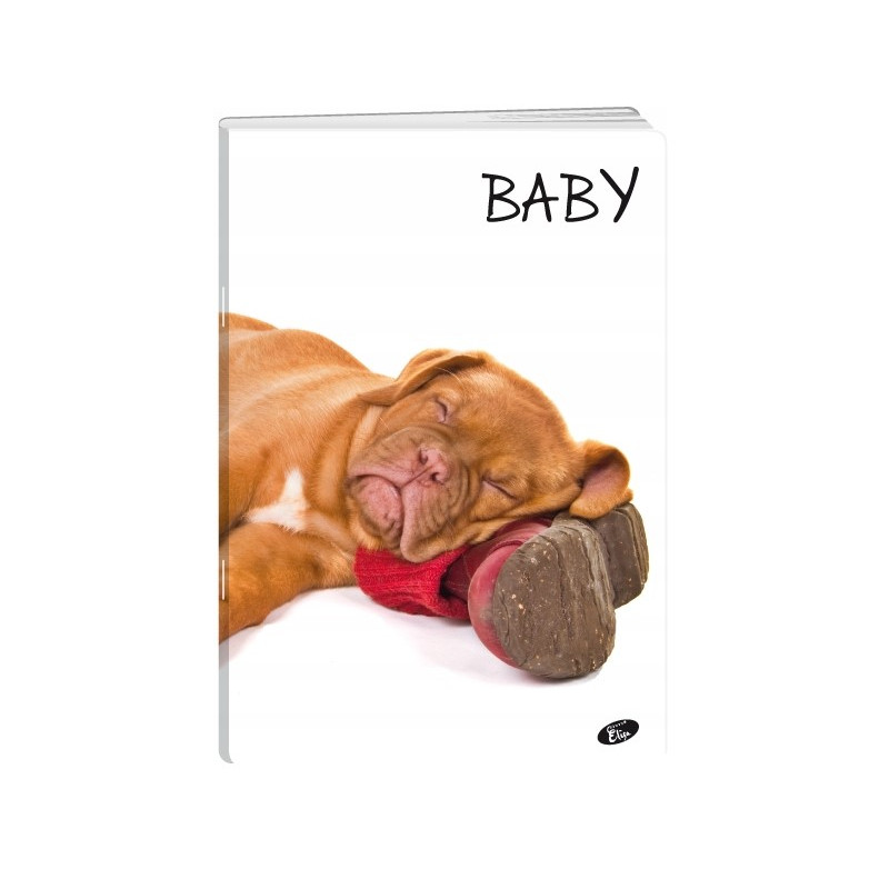 Zeszyt A5 32k kratka okładka miękka BABY EL-M5-032-KA5 ELISA