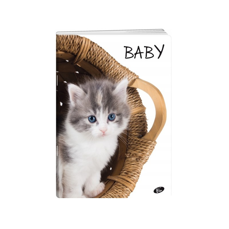 Zeszyt A5 32k linia okładka miękka BABY EL-M5-032-LA5 ELISA