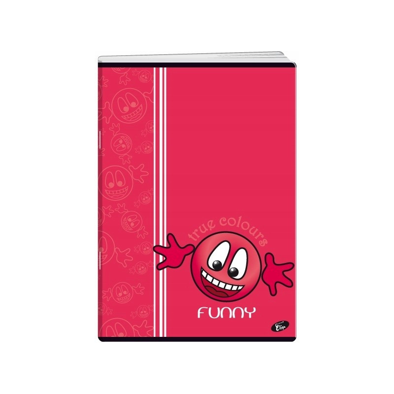 Zeszyt A5 32k linia okładka miękka TRUE COLOURS EL-M7-032-LA5 ELISA