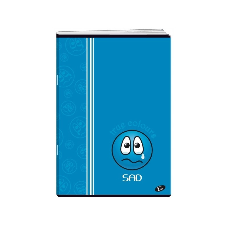 Zeszyt A5 32k linia okładka miękka TRUE COLOURS EL-M7-032-LA5 ELISA