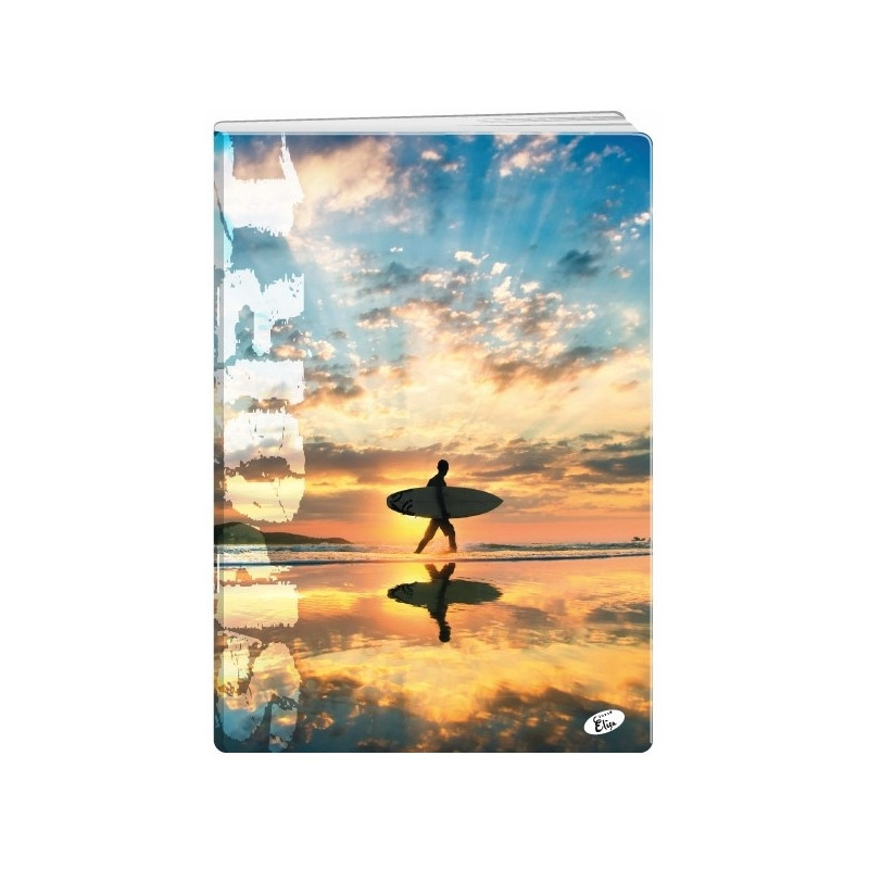 Zeszyt A5 32k linia okładka miękka SPORT EL-M9-032-LA5 ELISA