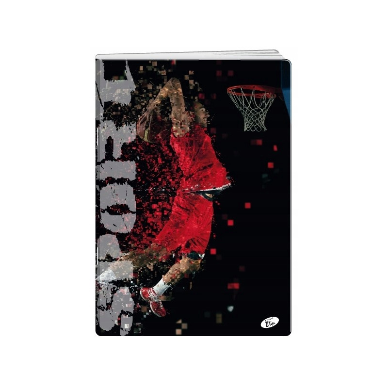 Zeszyt A5 32k linia okładka miękka SPORT EL-M9-032-LA5 ELISA