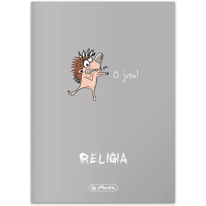 Zeszyt szkolny przedmiotowy A5 60 kartek w kratkę 70g RELIGIA 9500103 HERLITZ