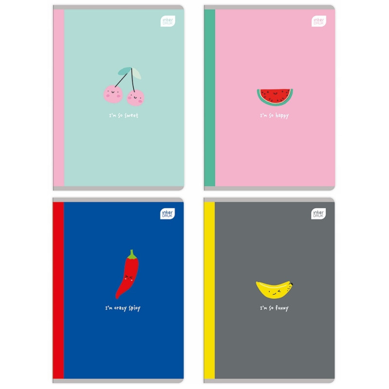 Zeszyt A5 32k 3linia 70g INTERDRUK