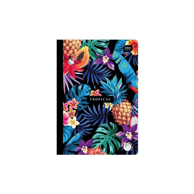 Zeszyt A5 60k kratka 70g ZAPACH TROPIKALNY INTERDRUK