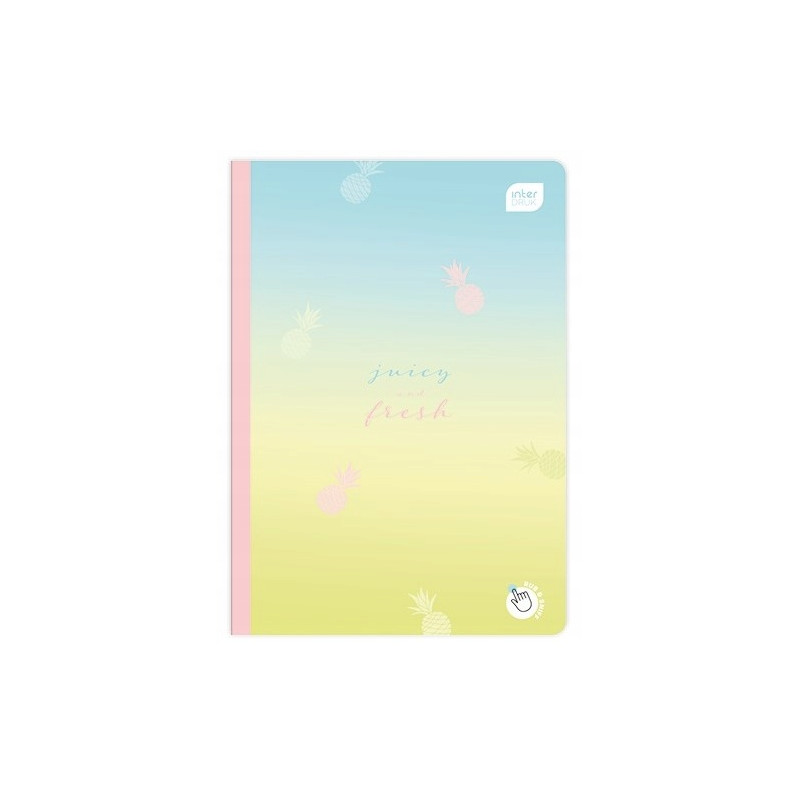 Zeszyt A5 60k kratka 70g ZAPACH TROPIKALNY INTERDRUK