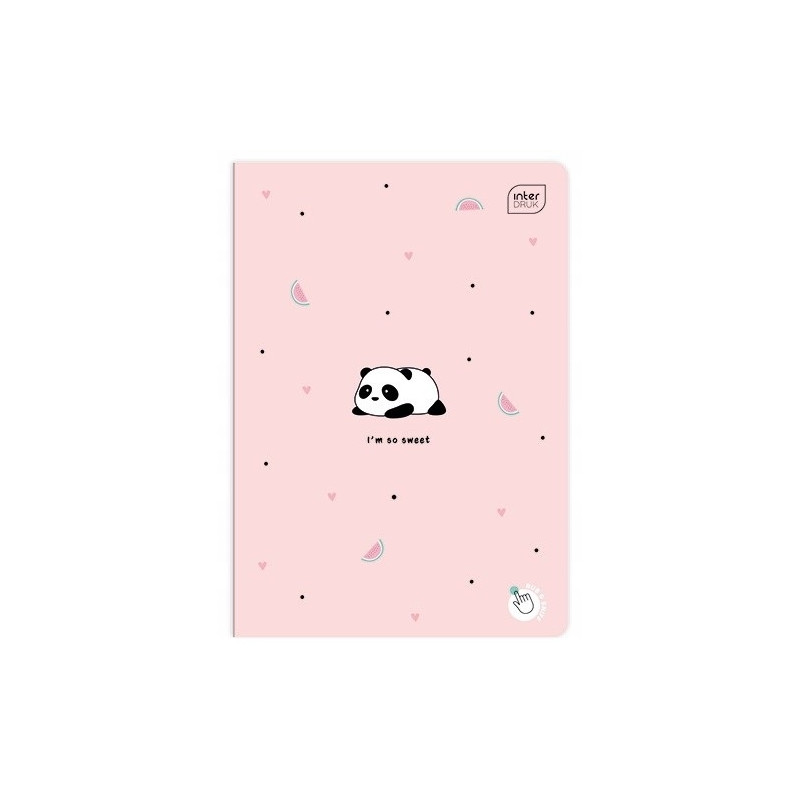 Zeszyt A5 60k kratka 70g ZAPACH TROPIKALNY INTERDRUK