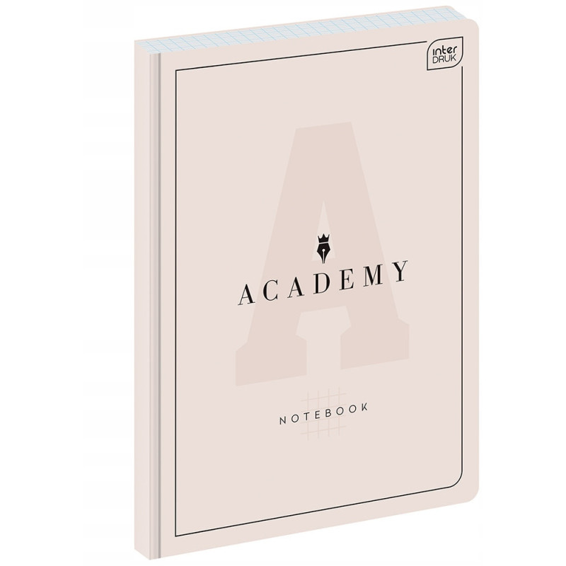 Brulion A4 96 k. kratka M 90g ACADEMY PASTEL