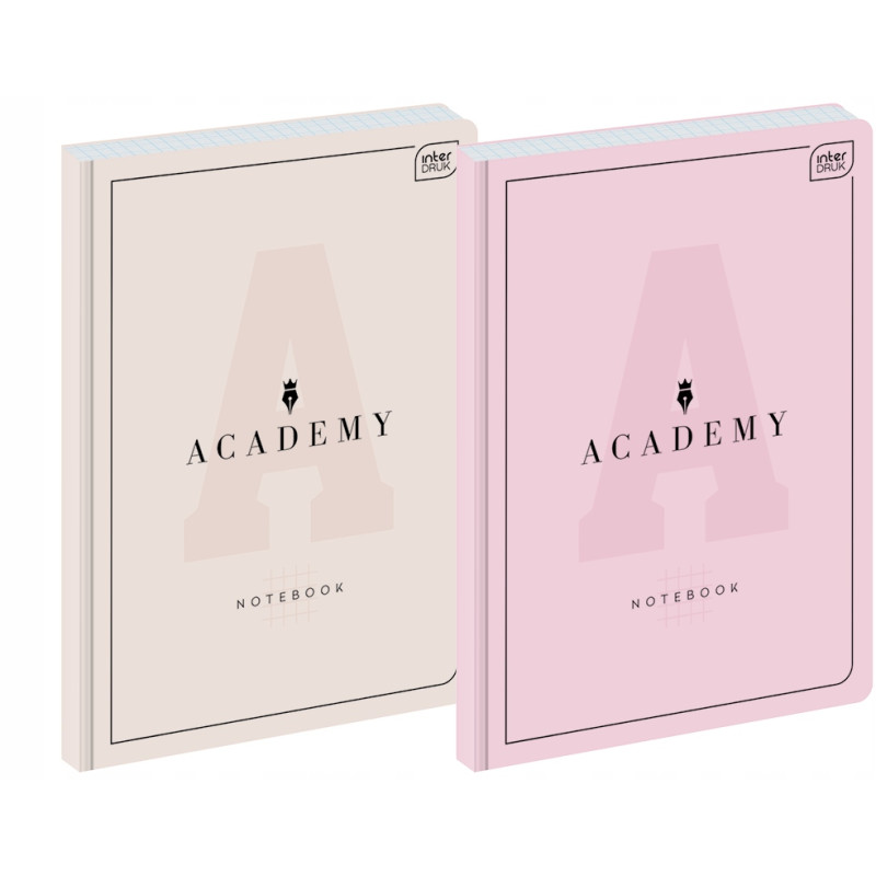 Brulion A4 96 k. kratka M 90g ACADEMY PASTEL