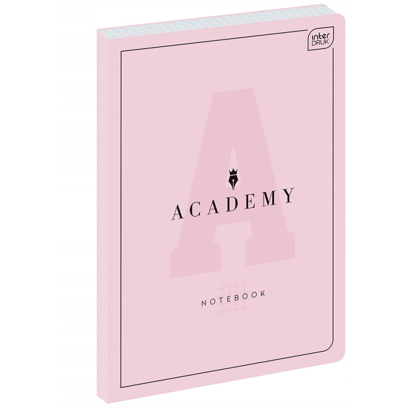 Brulion B5 128 k. kratka M 90g ACADEMY PASTEL