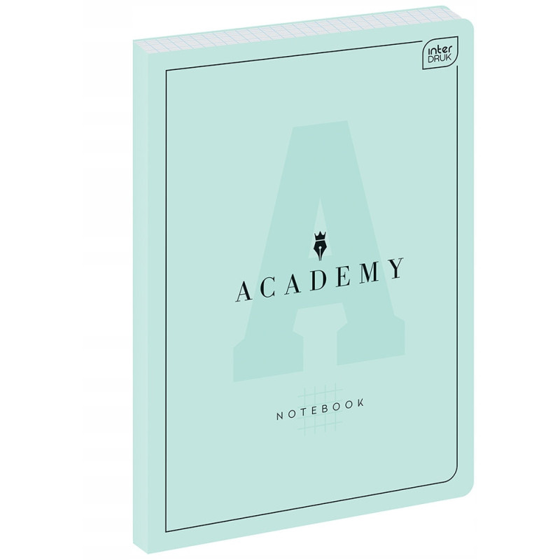 Brulion B5 128 k. kratka M 90g ACADEMY PASTEL