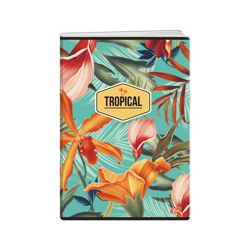 Zeszyt A4 60k kratka okładka miękka TROPICAL EL-M10-060-KA4 ELISA
