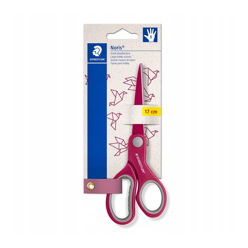 Nożyczki Noris Club dla dzieci 17cm kolorowe ostrze STAEDTLER S 965 17P BK