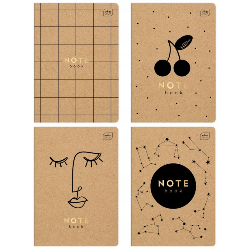 Zeszyt A5 60k linia 70g Hs Kraft INTERDRUK