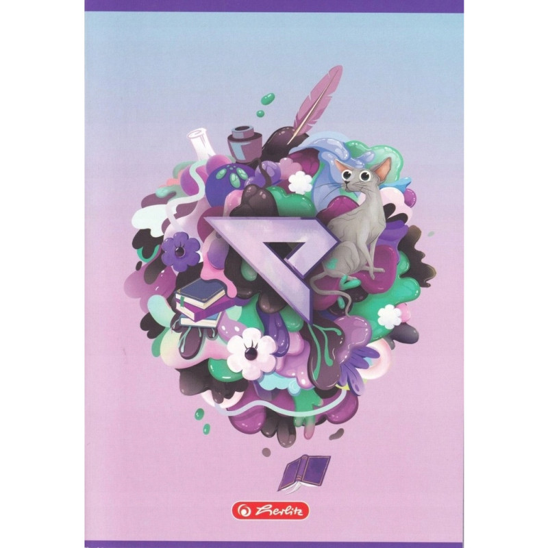 Zeszyt szkolny A5 60 kartek w kratkę 70g EKIPA