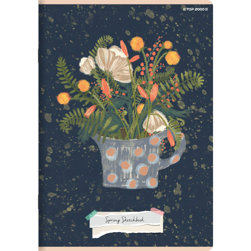 Zeszyt A5 32k kratka margines 70g DINO/SPRING 400169404 TOP 2000