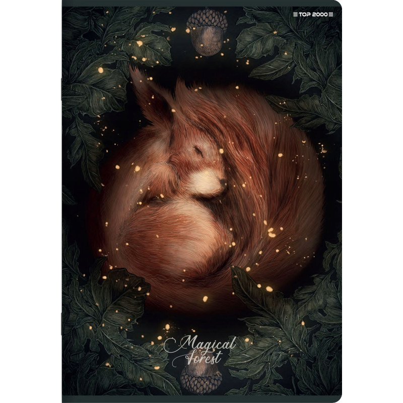 Zeszyt A6 32k kratka 70g FOREST/ICE 400169409 TOP 2000