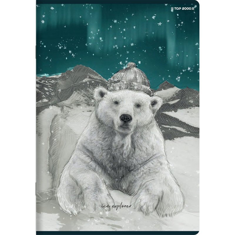 Zeszyt A6 32k kratka 70g FOREST/ICE 400169409 TOP 2000