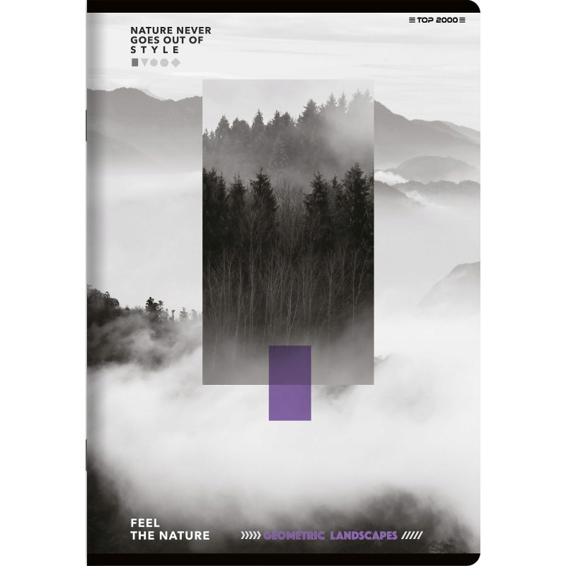 Zeszyt A5 60k kratka 70g GEO/PLANET 400169437 TOP 2000