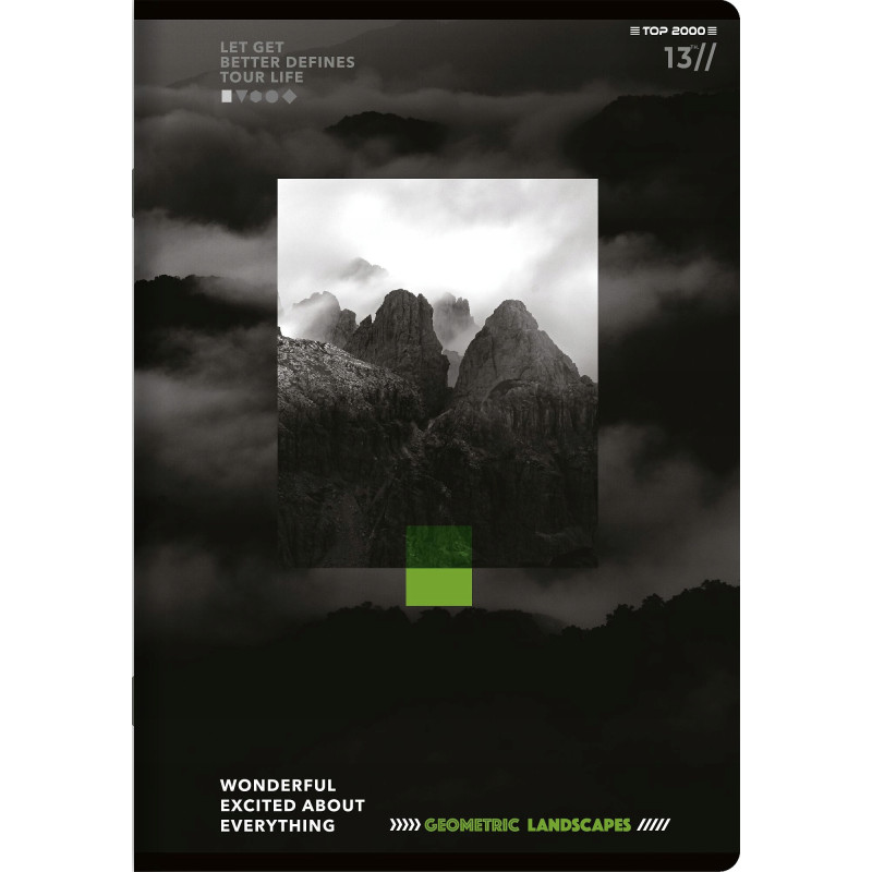 Zeszyt A5 60k kratka 70g GEO/PLANET 400169437 TOP 2000