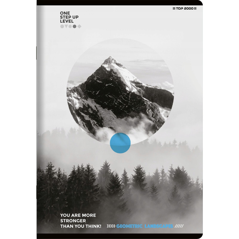 Zeszyt A5 60k linia margines 70g GEO/PLANET 400169438 TOP 2000