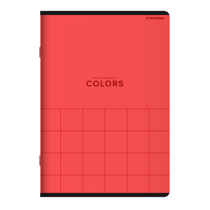 Zeszyt A5 16k kratka COLORS 400169180 TOP 2000