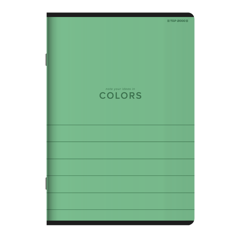 Zeszyt A5 80k kratka margines COLORS 400169185 TOP 2000