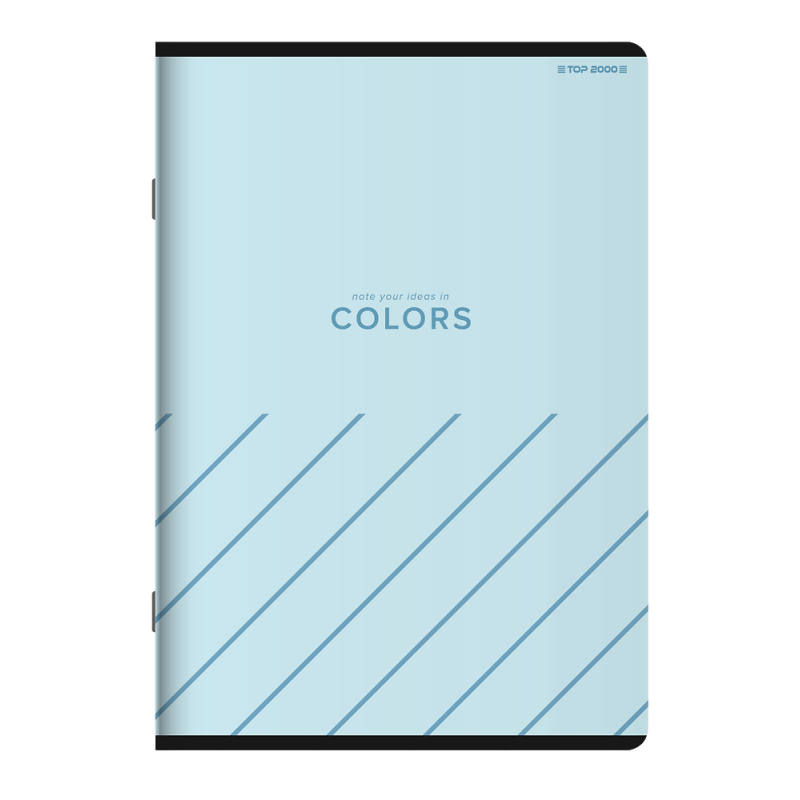 Zeszyt A5 80k kratka margines COLORS 400169185 TOP 2000