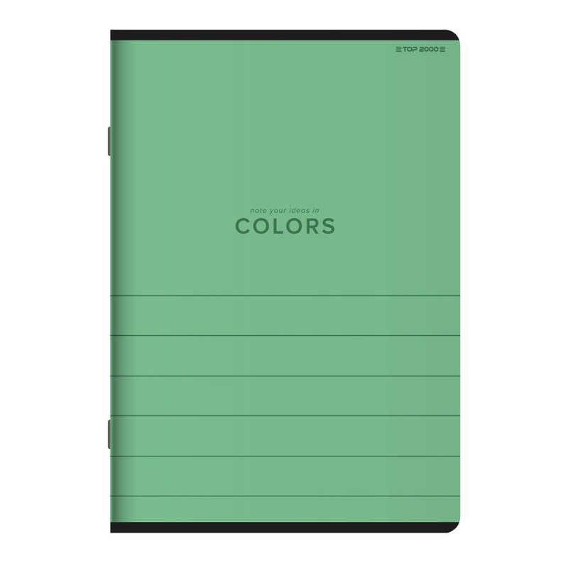 Zeszyt A5 96k kratka margines COLORS 400169186 TOP 2000