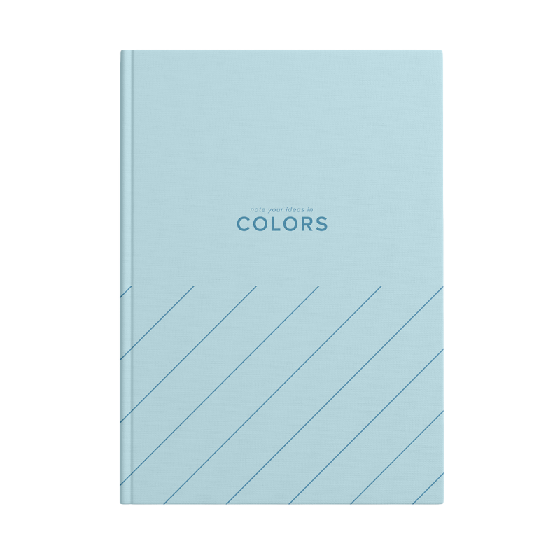Zeszyt szkolny A5 Brulion 96 kartek w kratkę COLORS 400169191 TOP 2000