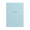 Zeszyt szkolny A5 Brulion 96 kartek w kratkę COLORS 400169191 TOP 2000