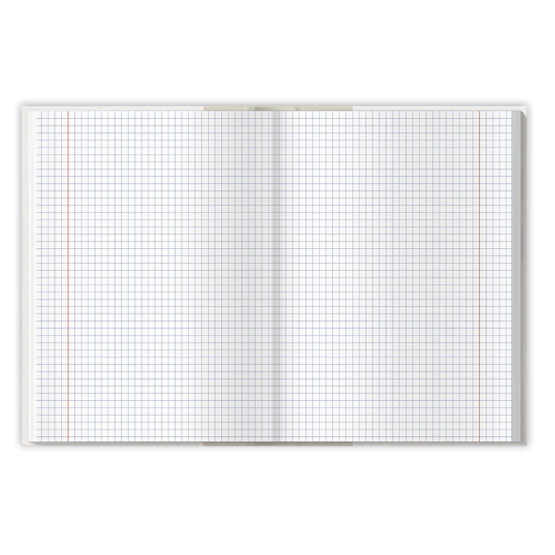 Zeszyt szkolny A4 Brulion 96 kartek w kratkę COLORS 400169205 TOP 2000