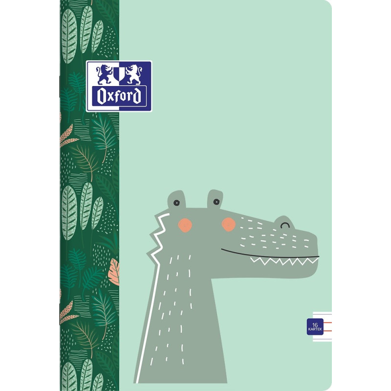 Zeszyt A5 16k 3linia kolorowa 90g KIDS 400170239 OXFORD