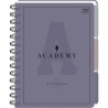 Kołozeszyt B5 100k kratka 90g przekł PP ACADEMY