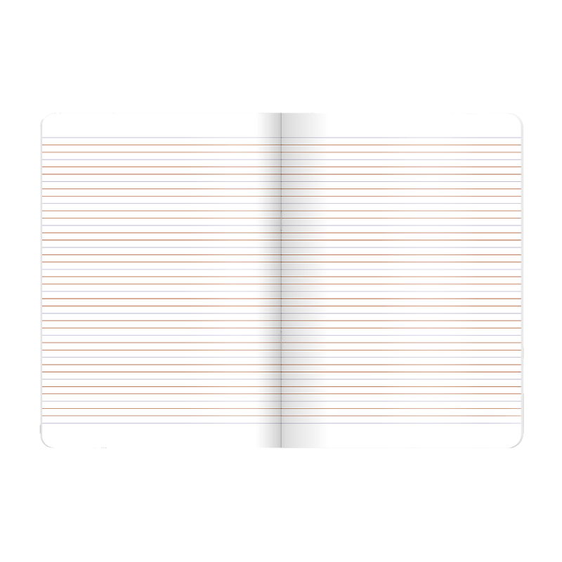 Zeszyt A5 16k 3linia kolorowa OCEAN WONDERS 400182342 TOP 2000