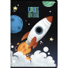 Zeszyt A5 32k 3linia kolorowa SPACE ADVENTURE 400182346 TOP 2000