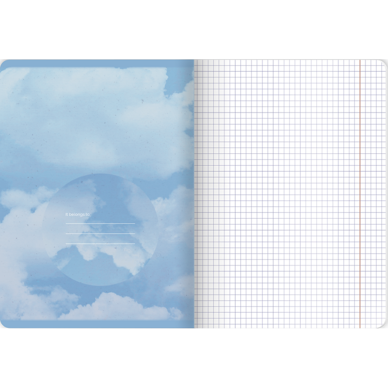 Zeszyt A4 60k kratka margines UNNATURAL LANDSCAPE 400181616 TOP 2000