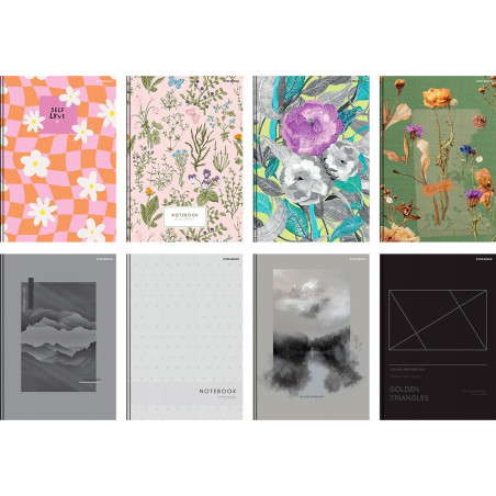 Zeszyt szkolny A4 Brulion 96 kartek w kratkę z marginesem MEGAMIX 400181774 TOP 2000