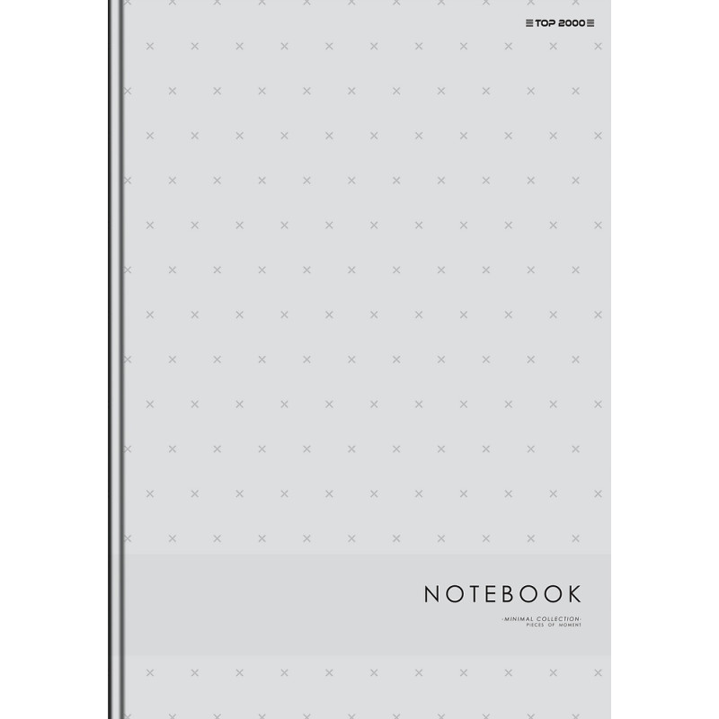 Zeszyt szkolny A4 Brulion 96 kartek w kratkę z marginesem MEGAMIX 400181774 TOP 2000