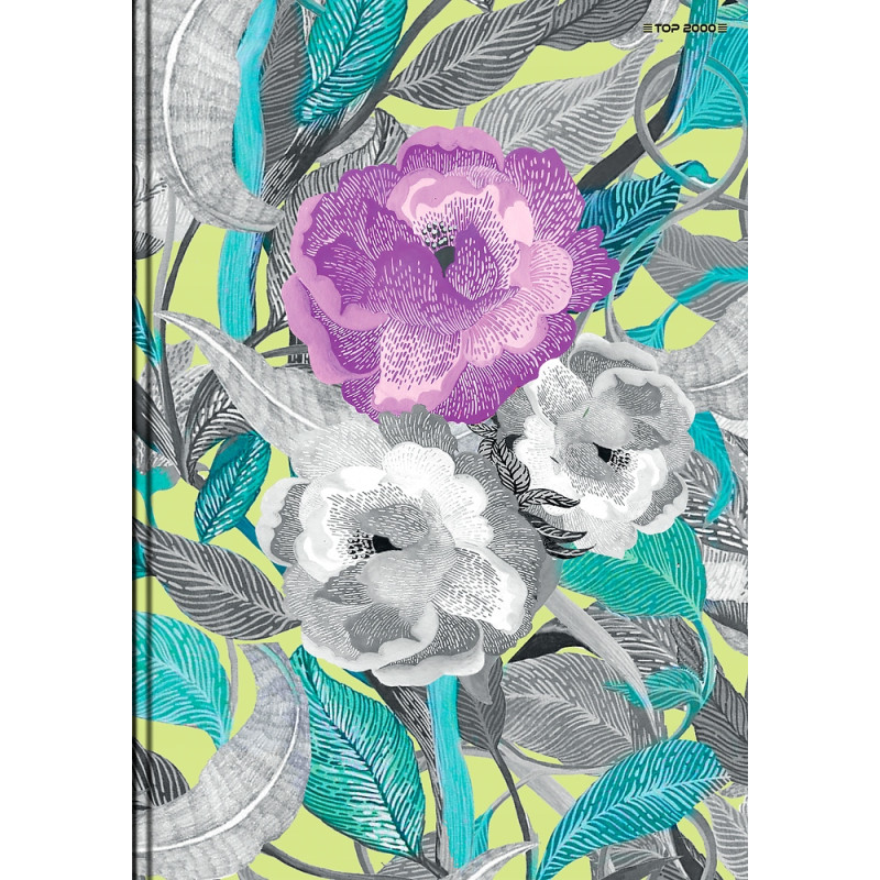 Zeszyt szkolny A4 Brulion 96 kartek w kratkę z marginesem MEGAMIX 400181774 TOP 2000