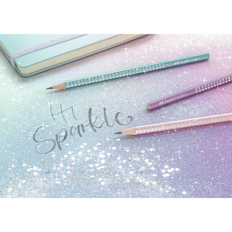 Ołówek SPARKLE METALLIC ROSE 118261 Faber-Castell