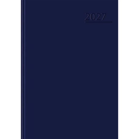 Kalendarz A5 dzienny granatowy BASIC 2027r 400213580 TOP 2000