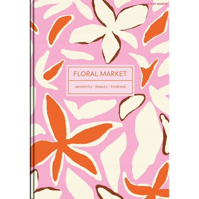 Zeszyt szkolny A5 Brulion 96 kartek w kratkę FLORADELIC 400181910 TOP 2000