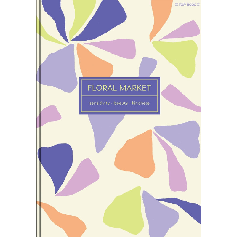 Zeszyt szkolny A5 Brulion 96 kartek w kratkę FLORADELIC 400181910 TOP 2000