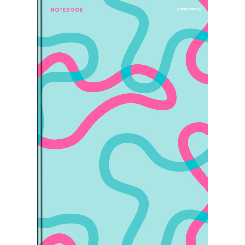 Zeszyt szkolny A5 Brulion 96 kartek w linię z marginesem MEGAMIX 400183671 TOP 2000